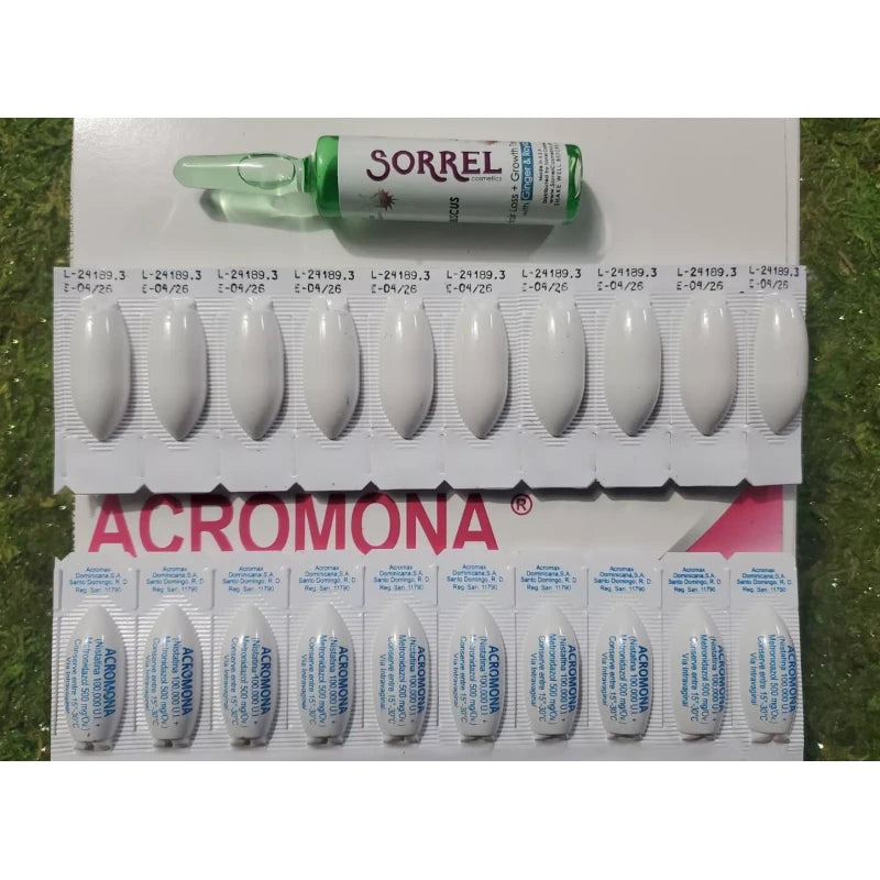 Acromona Ovulos Vaginales Acromona. PACK 2 (10 UNITS EACH). free amp.hair loss Sorrel👈
