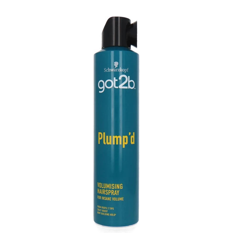 SCHWARZKOPF GOT2B PLUMP'D VOLUMISING HAIR SPRAY 300ML