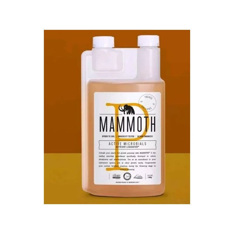Mammoth P Bloom Booster- Organic Microbial 🎁 FREE SHIP 16% Increase Yields 15mL