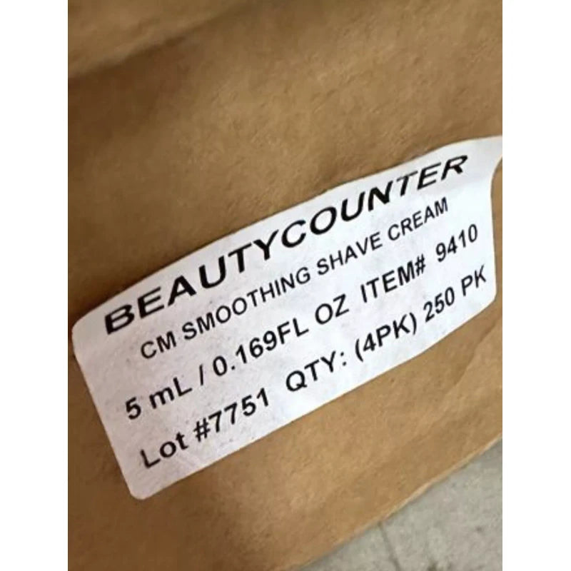 Counterman Smoothing Shave Cream CounterMan Lot Of 70 Samples by 5ml / 350 ml In Total