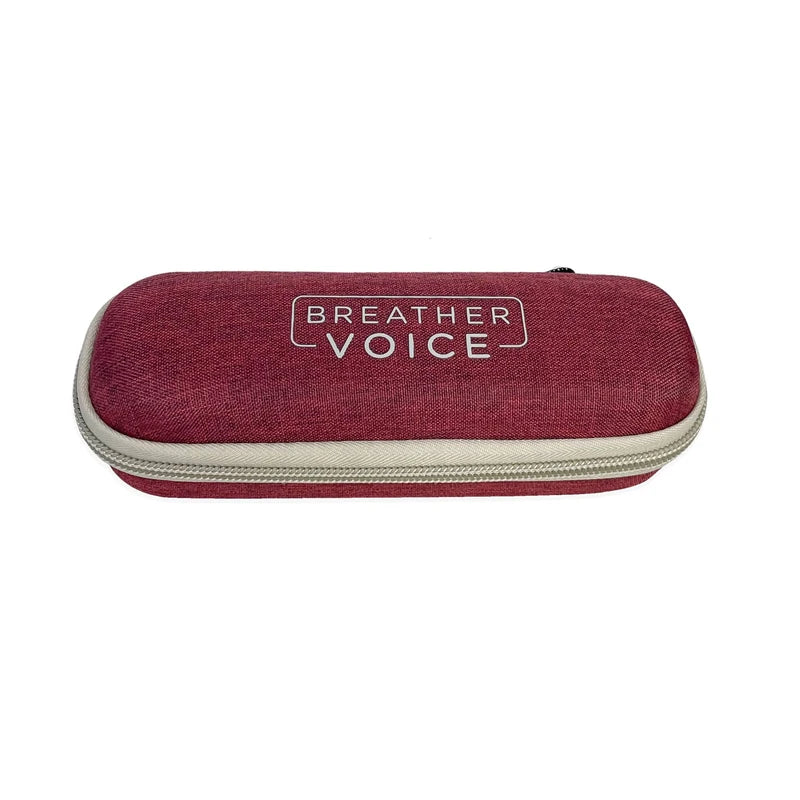 THE BREATHER Voice CASE │Hard Storage Travel Case Only │Designed for The Breather Hand-Held Inspiratory Expiratory Muscle Trainer