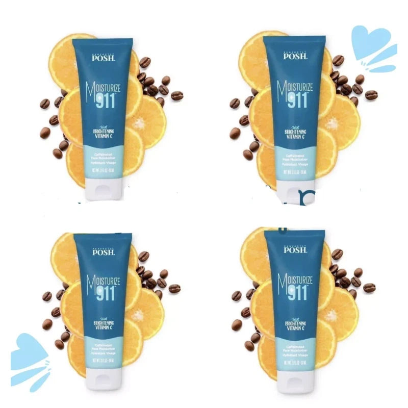 Perfectly Posh 4 Perfectly Posh Moisturizer 911 Caffeinated Face Lotion New/Sealed