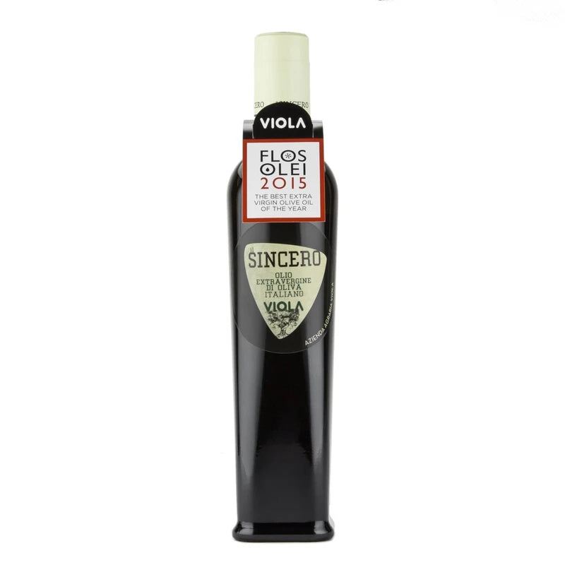 Viola Il Sincero 2019 Harvest Italian Extra Virgin Olive Oil From Umbria - 0.5 Liter / 16.9 Ounce