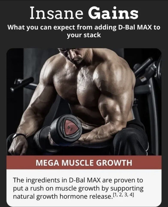 OFFICIAL RETAILER of CRAZYBULK D-BAL MAX V2 Version 2 Extreme Bodybuilding