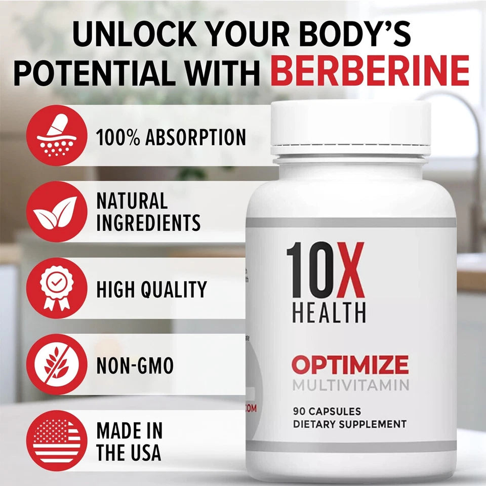 10X Health System 3Pack Authentic 10X Health Optimize Methylated Multivitamin 90 Caps