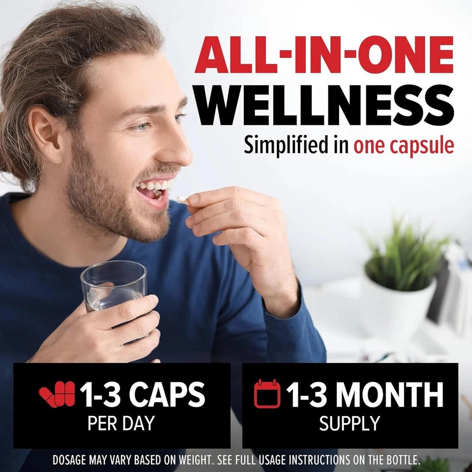 10X Health System 3Pack Authentic 10X Health Optimize Methylated Multivitamin 90 Caps