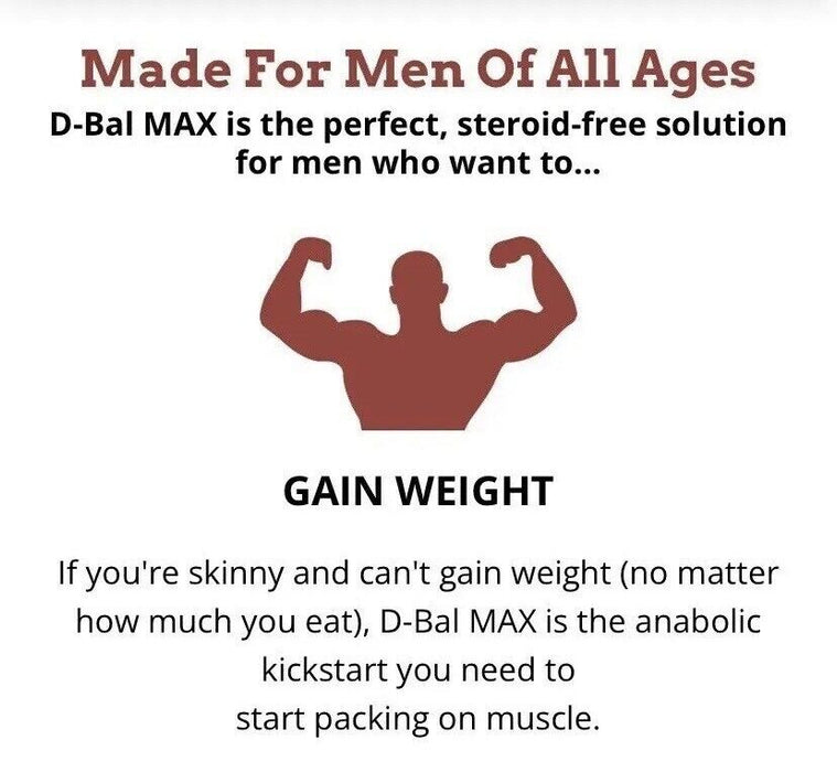 OFFICIAL RETAILER of CRAZYBULK D-BAL MAX V2 Version 2 Extreme Bodybuilding