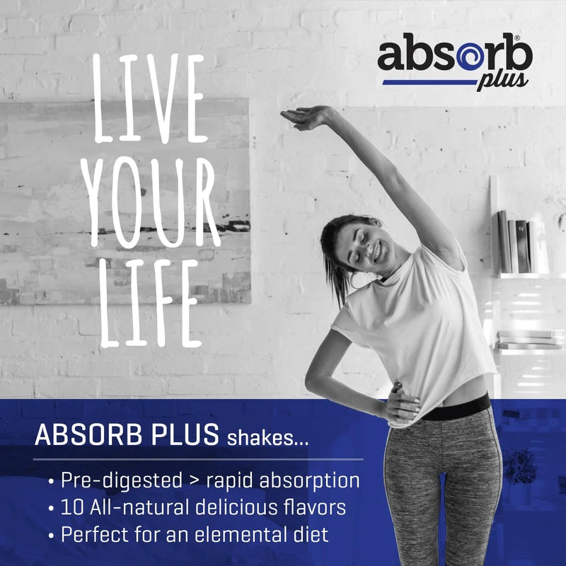 Absorb Plus Isolate Protein - Diet Supplement for Improved Gut Health, Extra Nutritional Support, Non-GMO, Gluten-Free, Lactose-Free, Casein-Free (2.2 Lbs, Chocolate Royale)