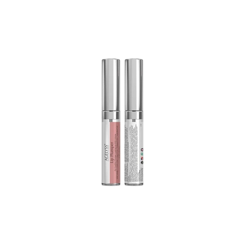 Agelyss Lip Plumper - Deep Hydration - Lip Volume, Collagen Boost, Plumping - Paraben-Free, Cruelty-Free, Vegan - .14 FL OZ - Pack of 1