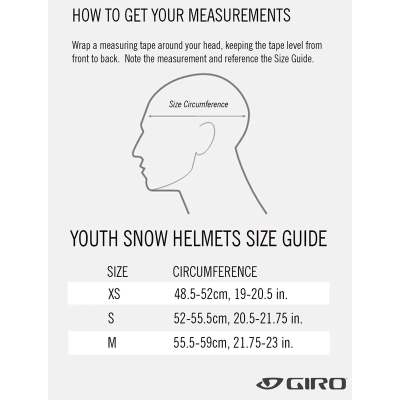 Giro Crue MIPS Youth Snow Helmet