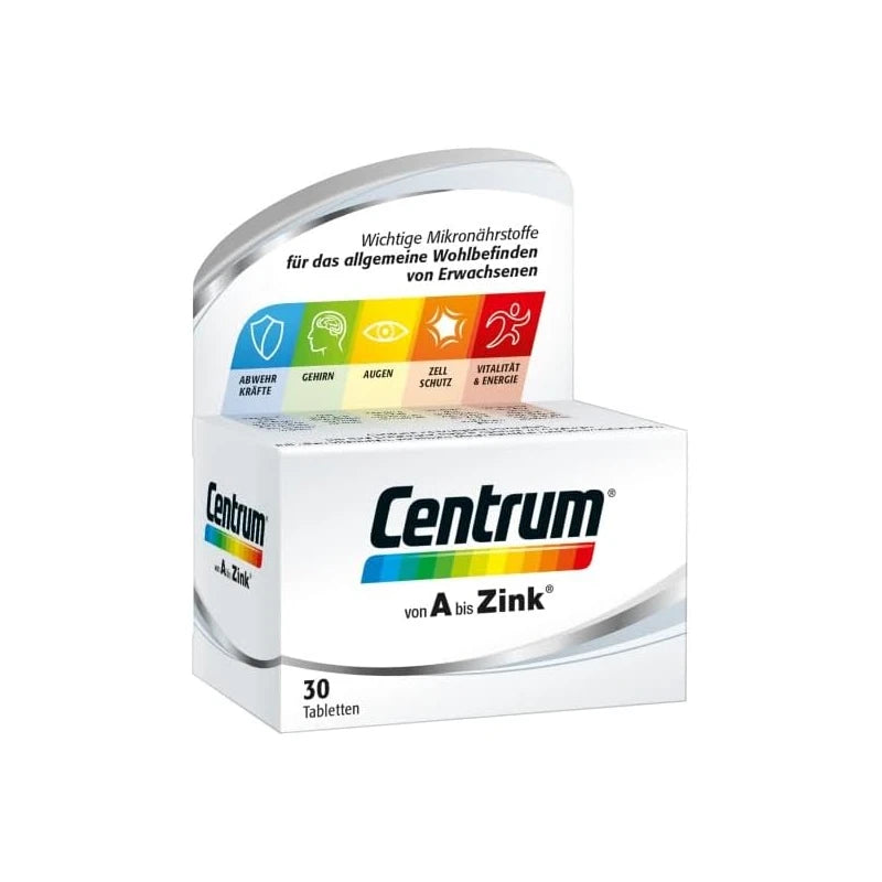 Centrum From A to Zinc Tablets, Pack of 30 Tablets