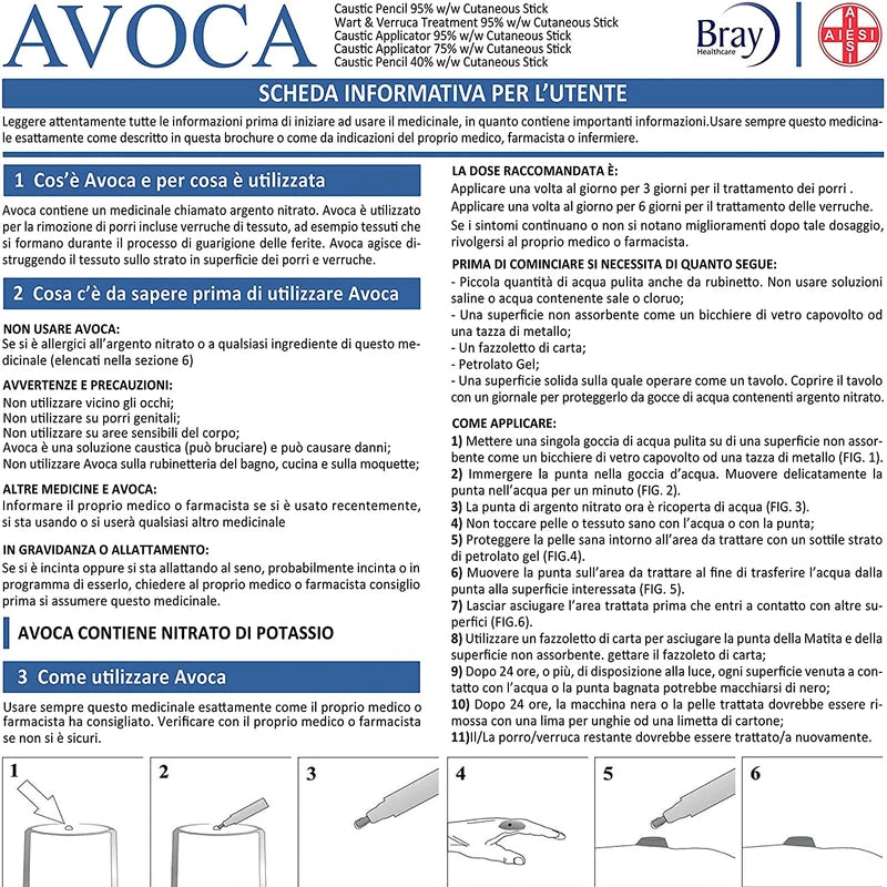 Vet Caustic Silver Nitrate Styptic Pencil 1 Pack