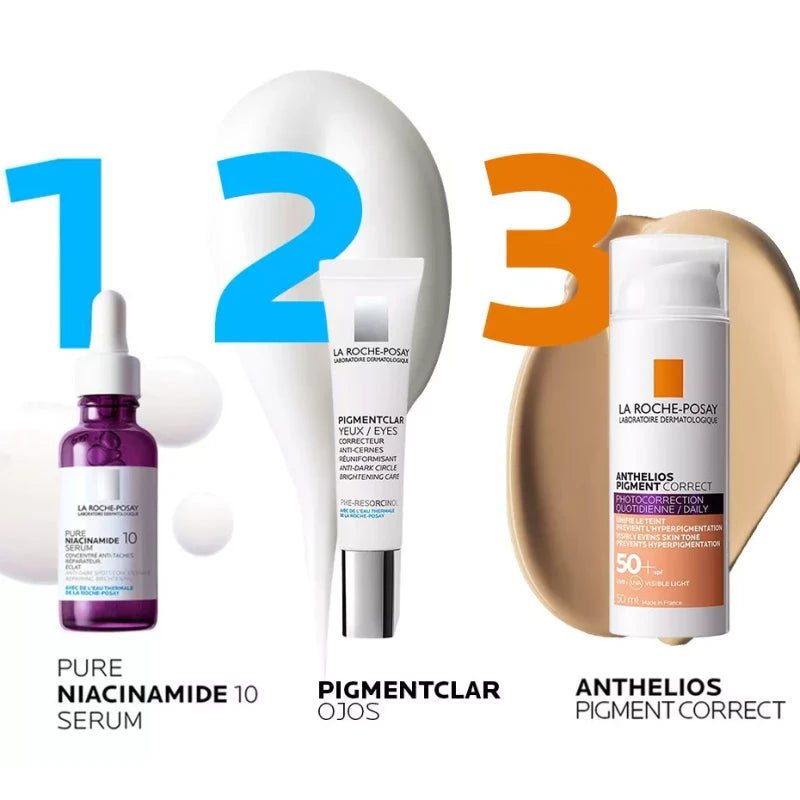 La Roche Posay Pure Niacinamide 10 Serum Facial Anti manchas Despigmentante con Niacinamida para todo tipo de piel incluso piel sensible 30 ml