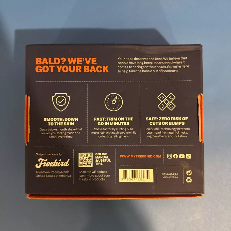 Freebird - Flex Series Shaving Kit - Men's Electric Rotary Shaver Sealed New