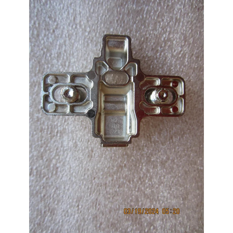 Blum Single Cabinet Hinge 74.155 -01.01 w/ Mounting Base Plate 175L810-01 NICKEL