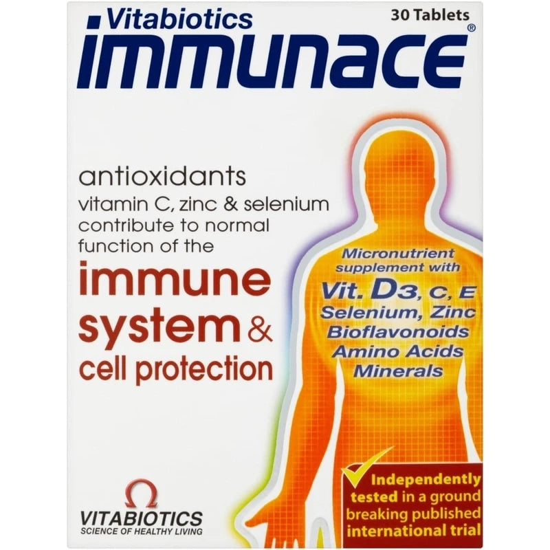 Vitabiotics Immunace Tabs 30 Pack