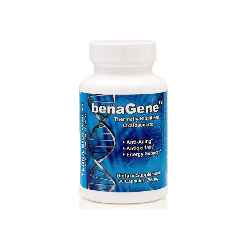 benaGene Capsules Thermally Stabilized Oxaloacetate More Energy More Health