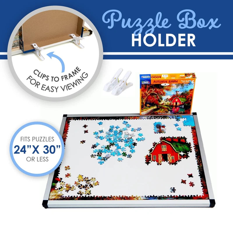 Premium Spinner Puzzle Tray S-1000, Rotating Puzzle Board for 1000 Piece Puzzles, 24 x 30