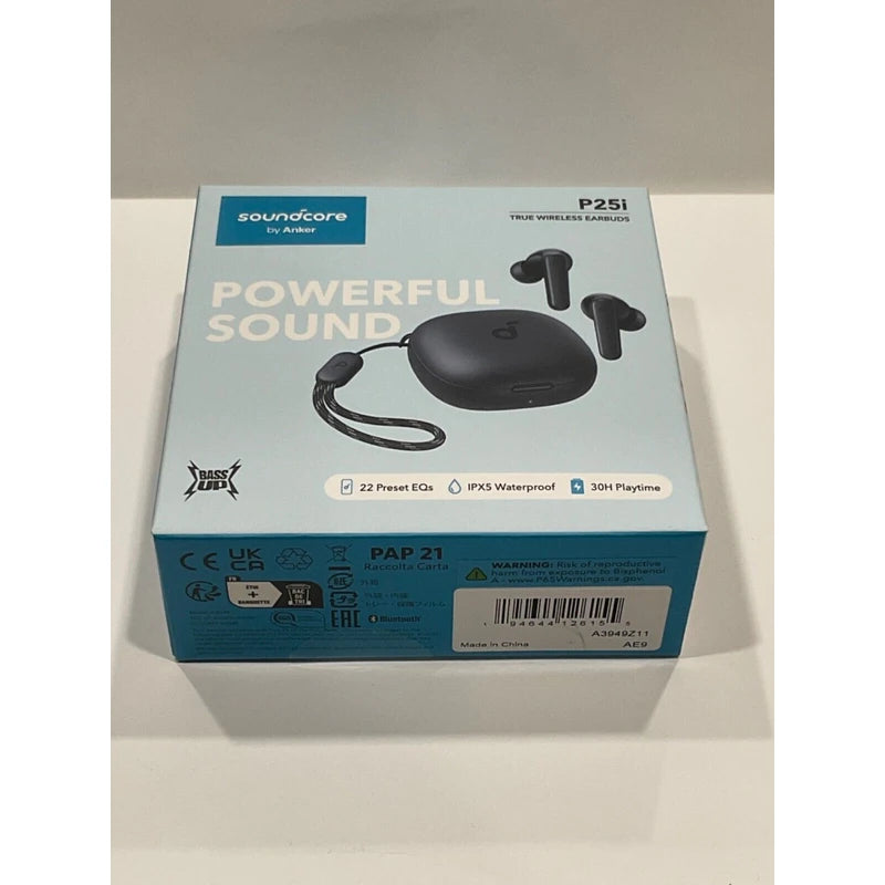 Soundcore - by Anker P25i True Wireless In-Ear Headphones - Black brand New