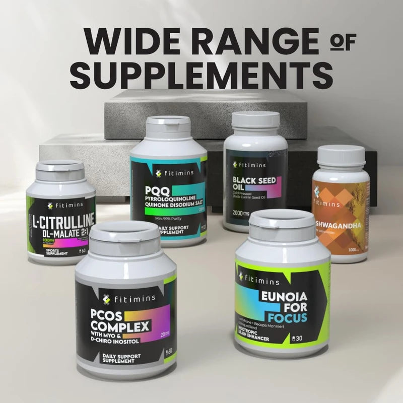 7,8–DHF (Dihydroxyflavone) 25mg Nootropic Supplement | Vegan 60 Capsules 60-Day Supply | for Memory & Learning Boosting, Protects Cognitive Health, Antioxidant Properties | Fitimins