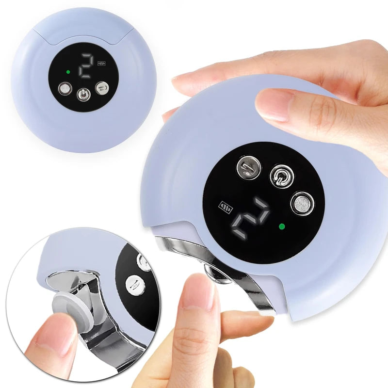 2025 Industry Newest Nail Clipper, Electric Nail Clipper, Nail Sharpening, Automatic Nail Sharpening, 2-in-1 Electric Nail Care, 3 Speeds, LED Light, Safe, Low Noise, Type-C Rechargeable, Nail Scratch
