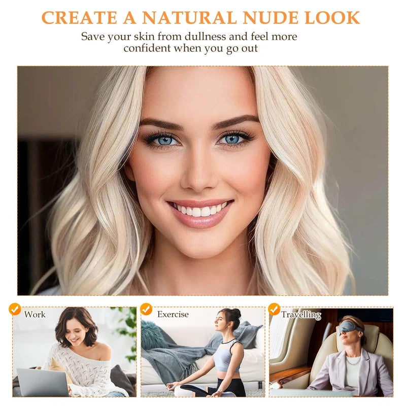 BSMAX Five Vitamin C Tone-Up Cream, Five Vitamin C Cream, Five Vitamin C BB Cream, Five Vitamin C Natural Makeup Cream, Vitamin C Tone-Up Lazy Concealer Face Cream (1pcs)