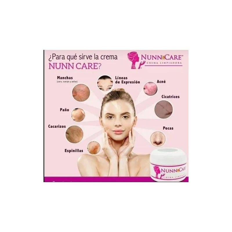 Nunn Care 6 Cremas Nunn Care Original Calidad Premium + Envio Gratis