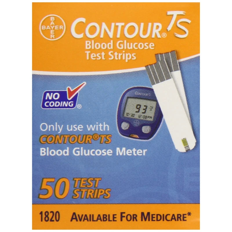 Bayer Contour Ts Retail Test Strips, 50 Count