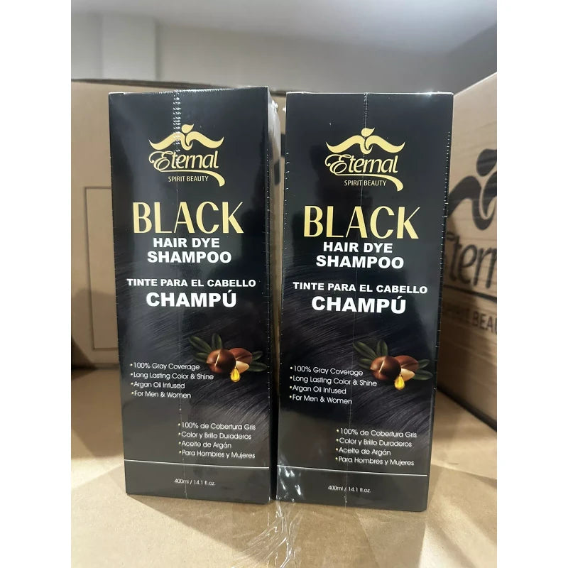 Eternal hair dye shampoo black From eternal Spirit Beauty Black Color Shampoo en Seco