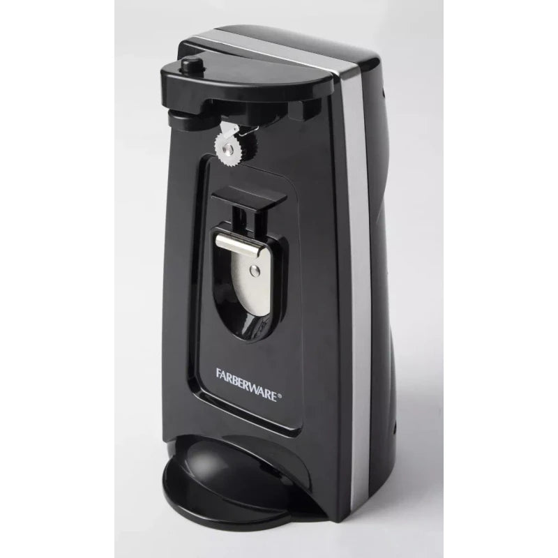 Farberware Electric Can Opener Black One Touch Hands Free - Brand New