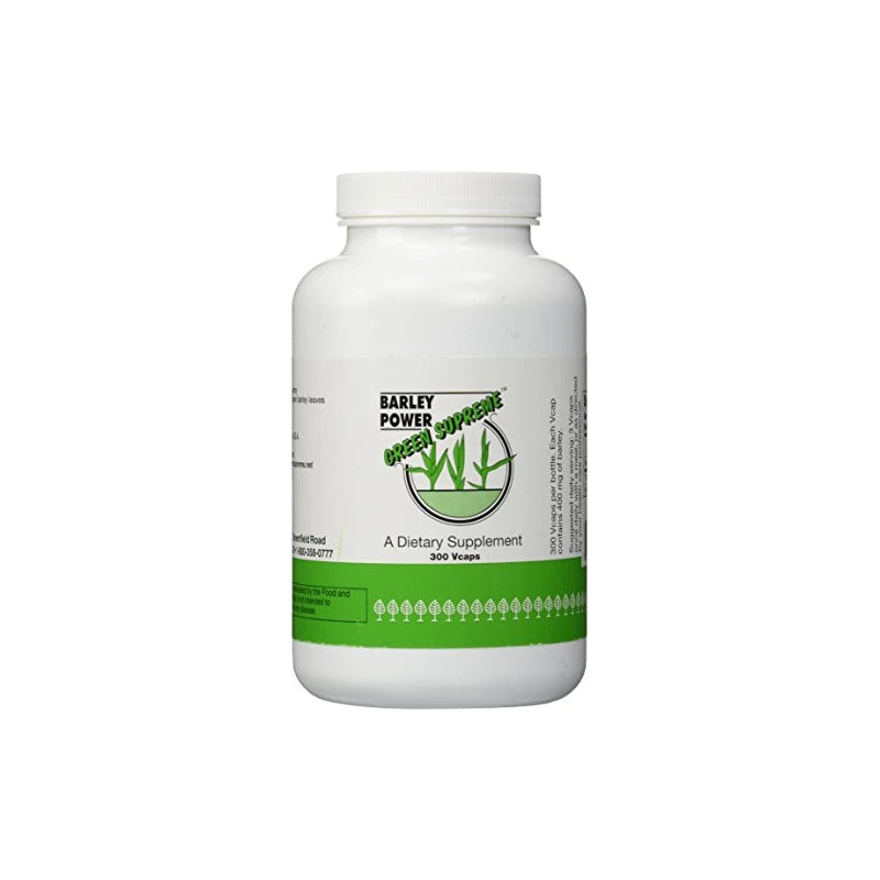 Green Supreme Barley Power 300 Count Vegetable Caplets