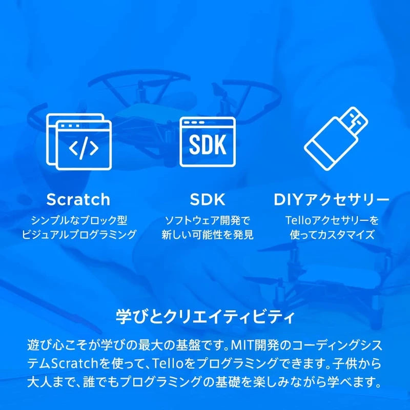 Ryze Tello Toy Drone, Boost Combo (Authentic Goods within Japan)