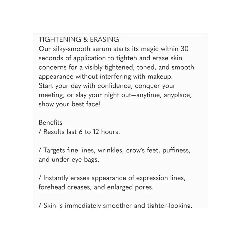 Monat 30 Second Miracle Instant Eye Perfector 15ml 0.5oz Sealed in Box