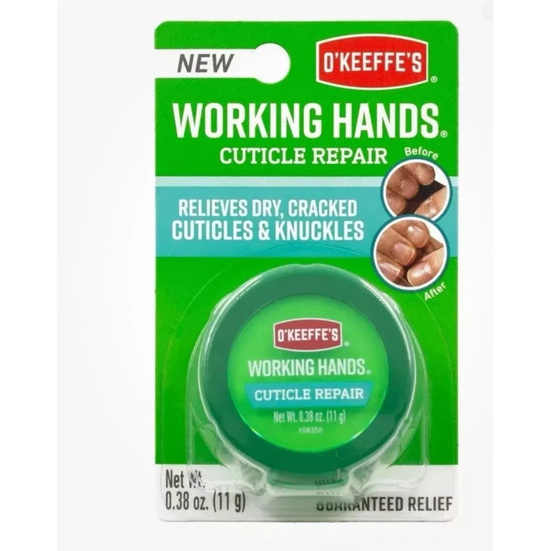 O'Keeffe's Working Hands Cuticle Repair 0.38oz Jar - NEW SEALED ~SHIPS FAST FREE