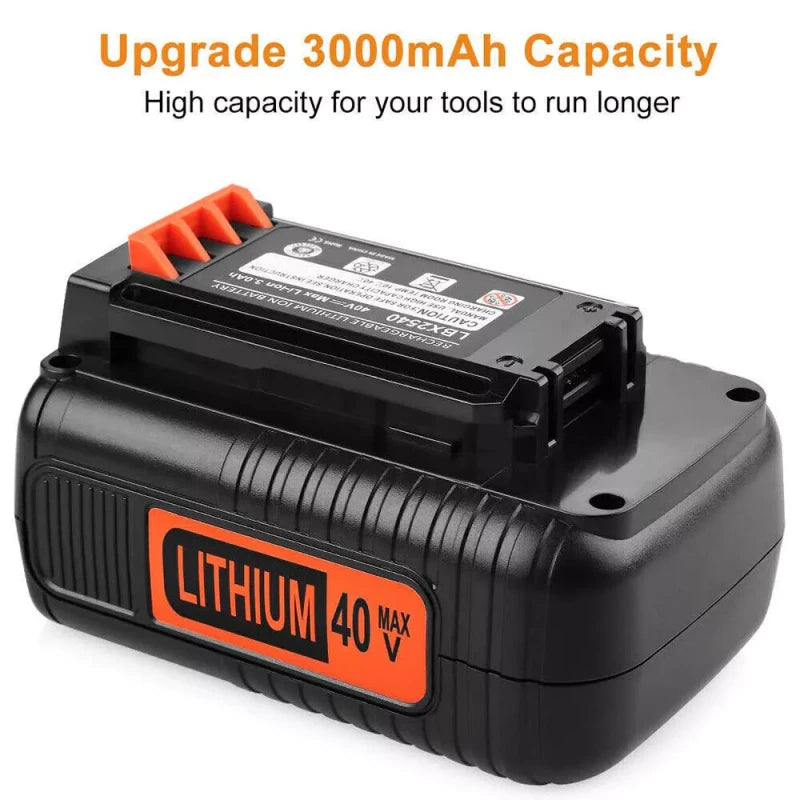 For Craftsman 2x 40V MAX Lithium Battery for Black & Decker LBXR36 4.0Ah 40 Volt LBX2040 LBX36