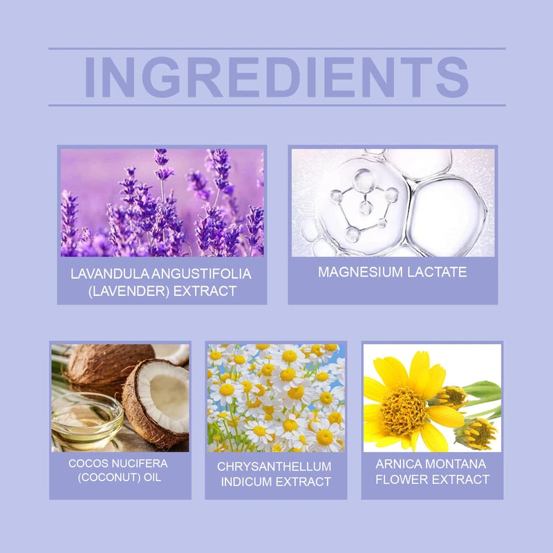Magnesium Night Patches【32pcs】,Magnesium Oil Patch, Lavender & Chamomile Extract, Coconut Oil, All-Natural Plant Ingredients, Gentle Scent, for All Skin Types, Travel-Friendly (1 Month Supply)