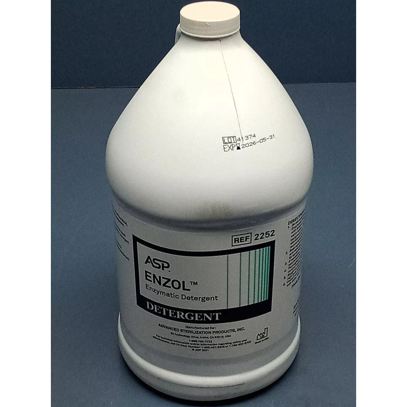 ASP (1 Gallon) ASP Enzol Enzymatic Detergent Liquid REF 2252 EXP:05-31-2026