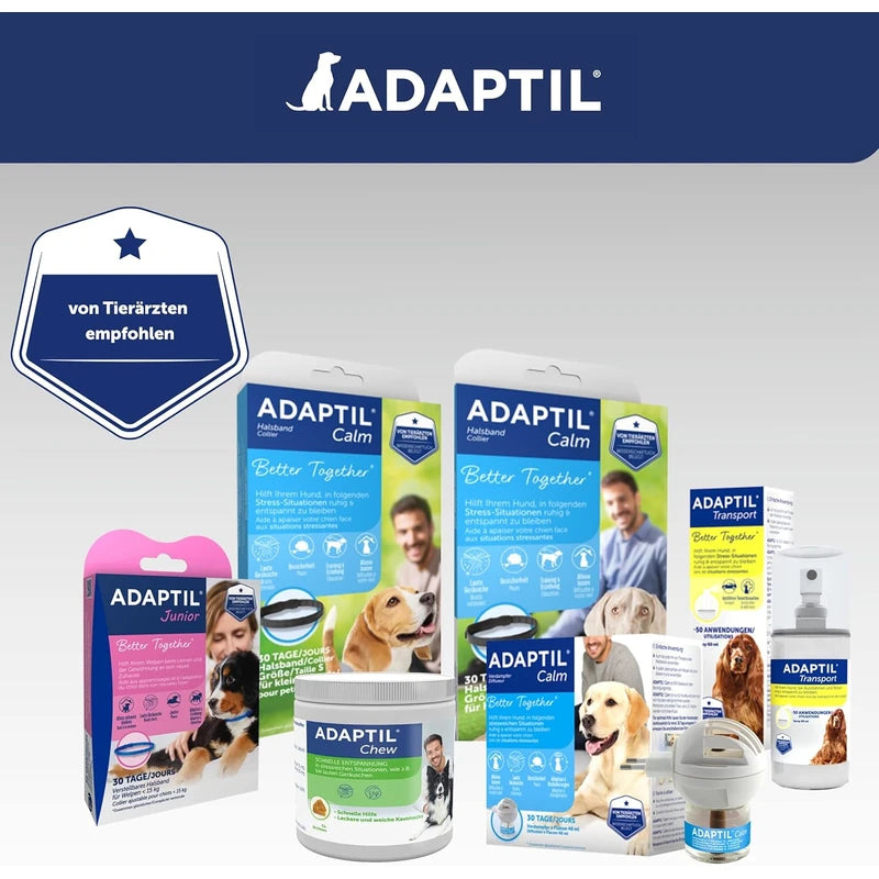 ADAPTIL Chew for Dogs | Calming Product for Relaxed Dogs | Quick Relaxation in Stressful Situations | With Natural Ingredients | Pack of 30