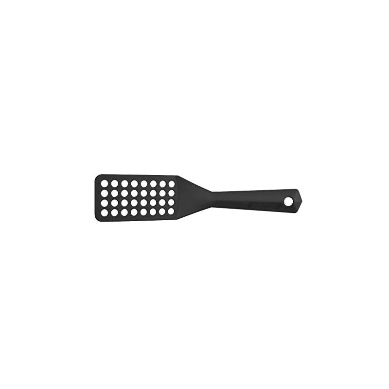 Berndes Spatulas for Non Stick Cookware - Turner Spatula Ergonomically Designed Black Slotted Spatula Turner Nonstick Kitchen Tool