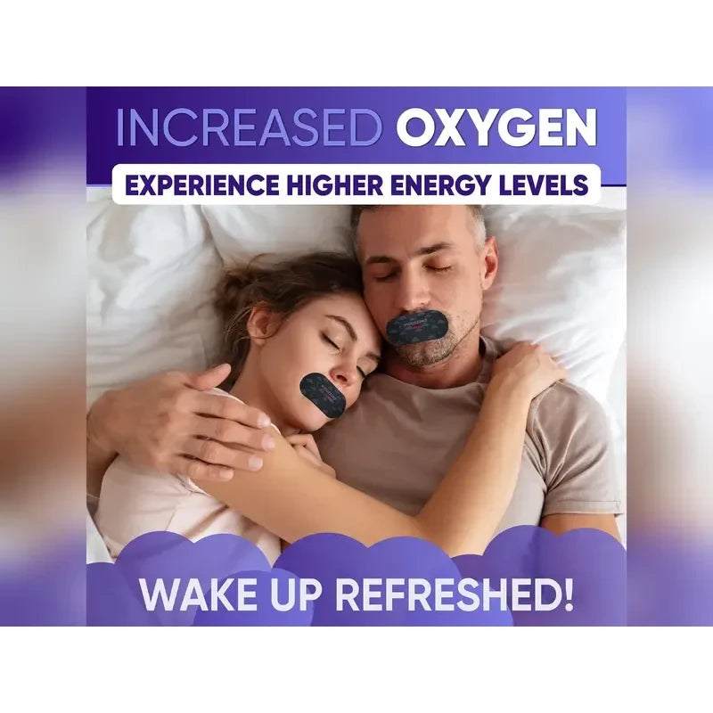 snoozzzed Mouth Tape for Sleeping - (30 Night Supply) Reduces Snoring, Restful Sleep, Hypoallergenic Sleep Aid Comfort, Skincare Mouthtape Mask