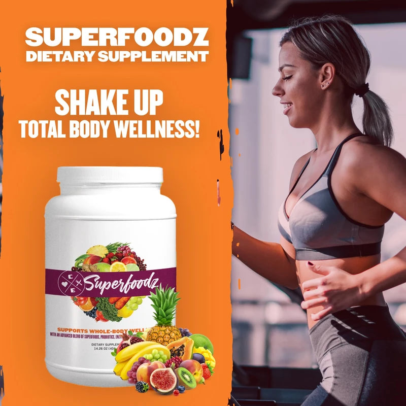 Clean Eatz Superfoodz, 30 Servings w/Green Balance Alkalizing Blendยฎ, AรงaiVidaยฎ, SmartPrime-Omยฎ and PeakO2ยฎ