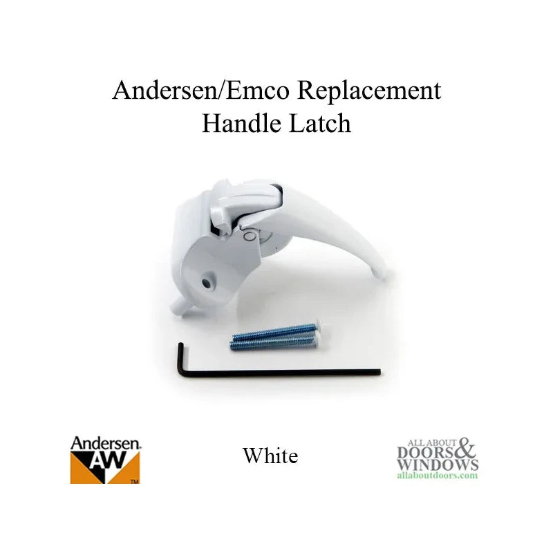 Andersen Inside Handle Latch For Storm Door Handel Emco Inside Latch White