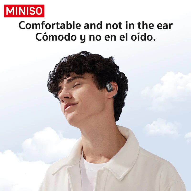 MINISO X30 OWS Translation Wireless Bluetooth Earbuds Support 135 Languages Real Time Bluetooth Translation Support Playing Music Phone Calls Headphones & Meeting Summary Earphones