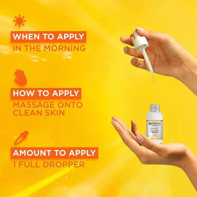 Garnier Day & Night Vitamin C Serum Bundle