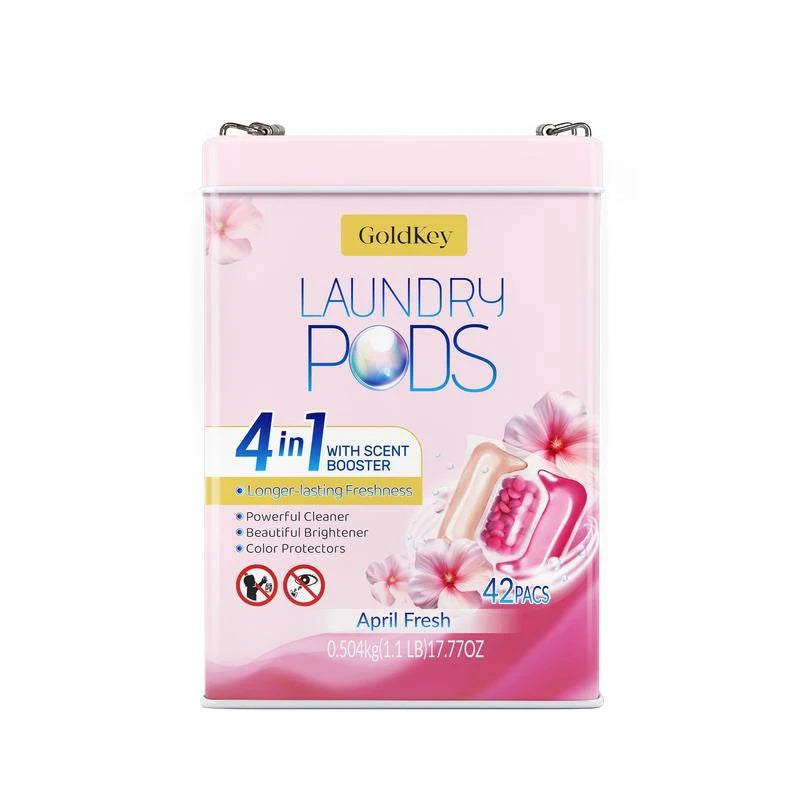 GoldKey 4 in 1 laundry pods - Color: Fresh
