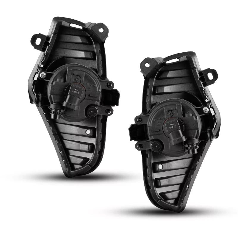 advan_version 2019-2025 For Toyota RAV 4 Clear Pair Fog Lights Bumper Lamps w/Harness Wiring
