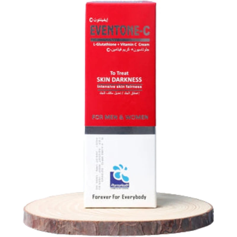 Eventone-C Skin Whitening Cream by Britain's Beauty | L-Glutathione & Vitamin C Cream for Intensive Fairness Treatment | For Men & Women | 50ml