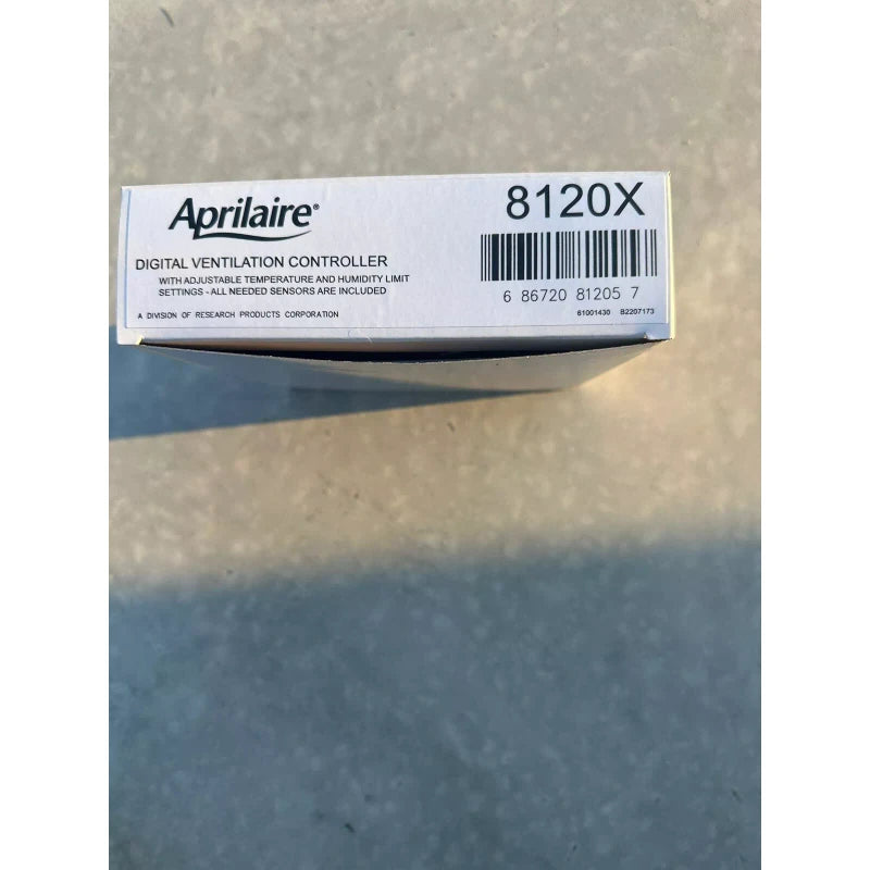 Aprilaire Ventilation Controller Model 8120X NEW In The Box, Nuevo En Caja