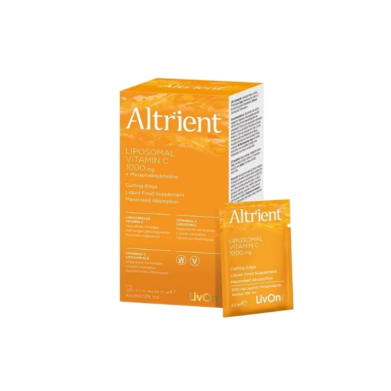 Altrient Liposomal Vitamin C 1000 mg & Phosphatidylcholine 30 sachets x 5.7 ml