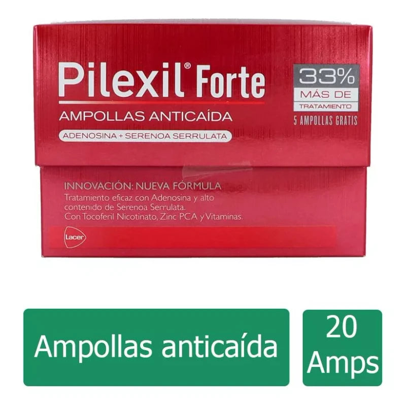 Armstrong Pilexil Forte Anticaída 15+5 Ampolletas